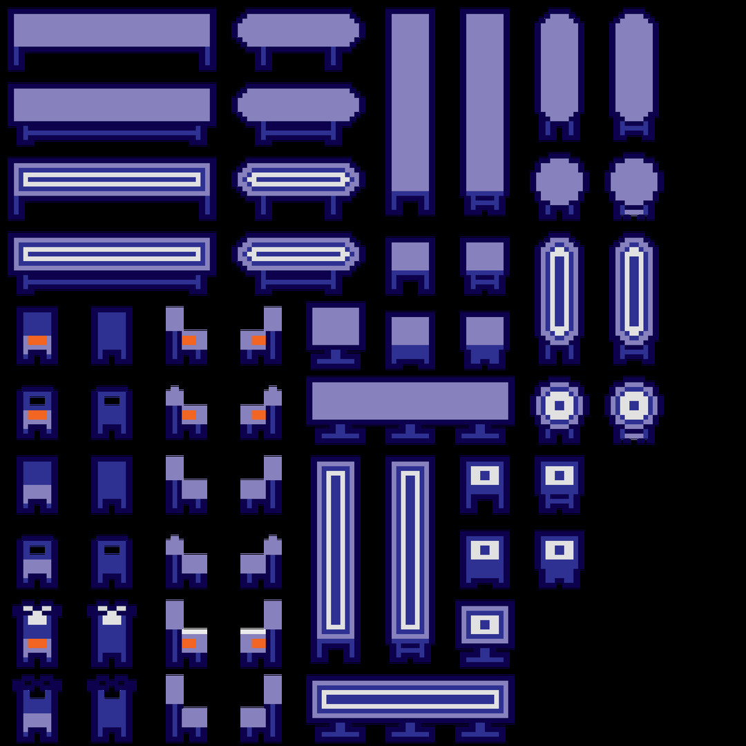TIGER GAME ASSETS ROGUELIKE INDOOR PACK VOL.02