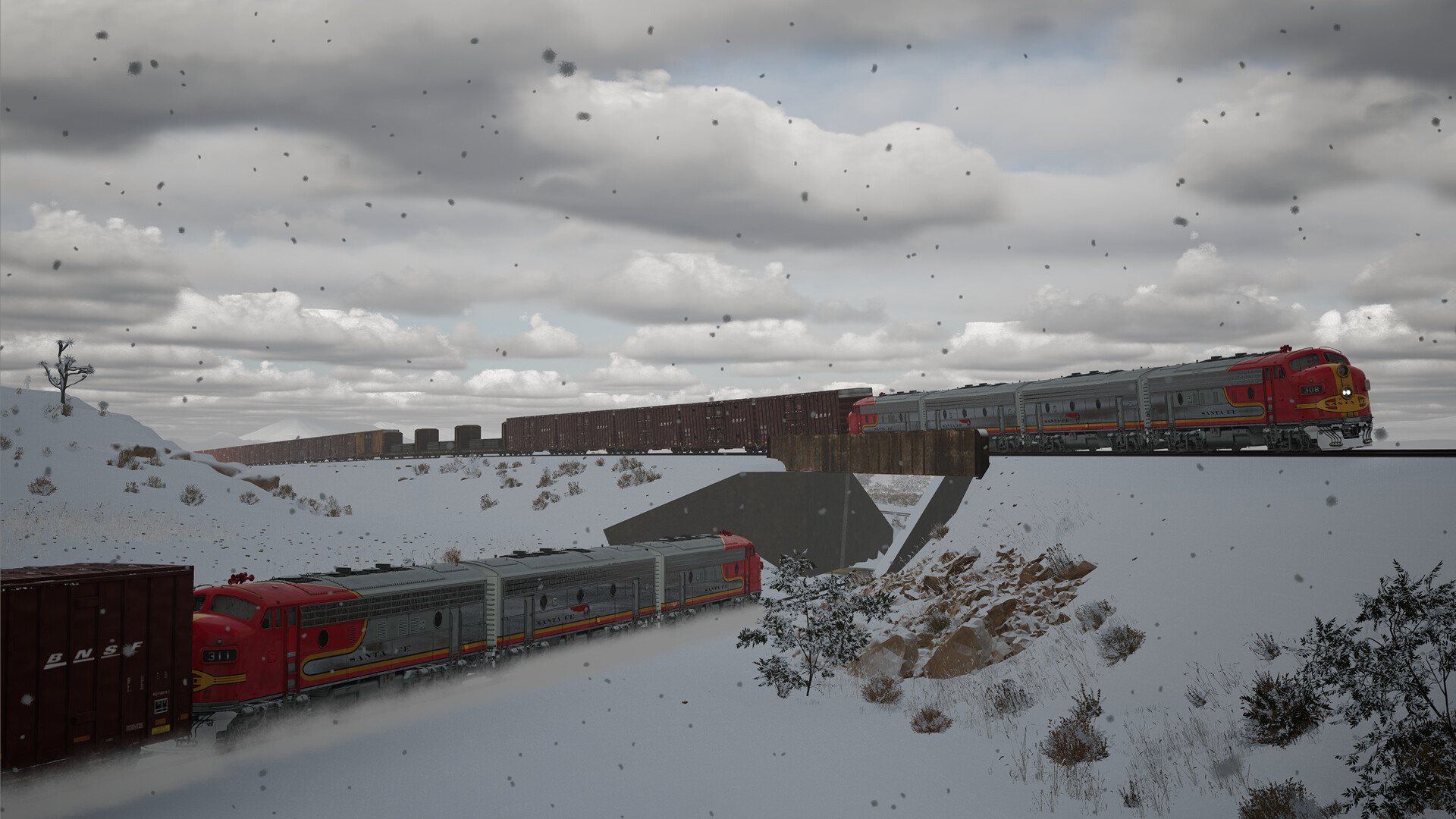 Train Sim World® 4 Compatible: Santa Fe F7 Add-On