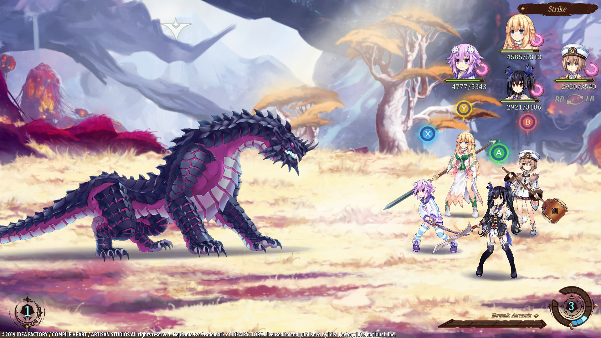 Super Neptunia RPG [Traditional Series] Equipment Set
