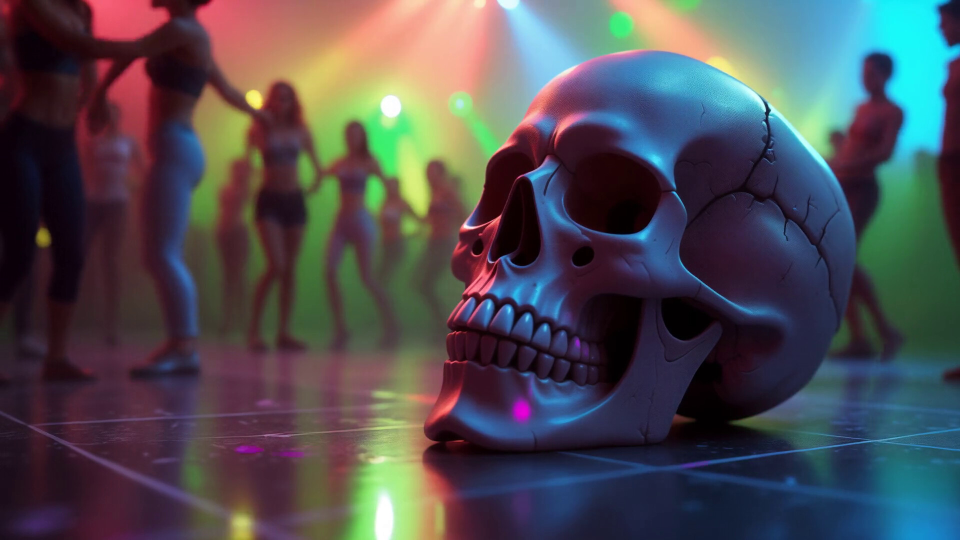AI-VJ - Horror 2 Visuals