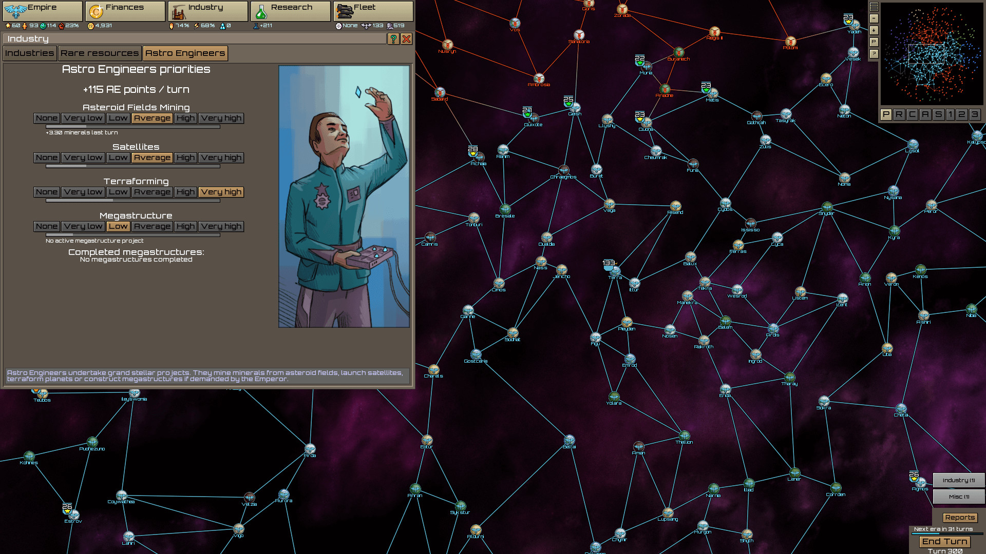 Stellar Monarch: The Age of Technology