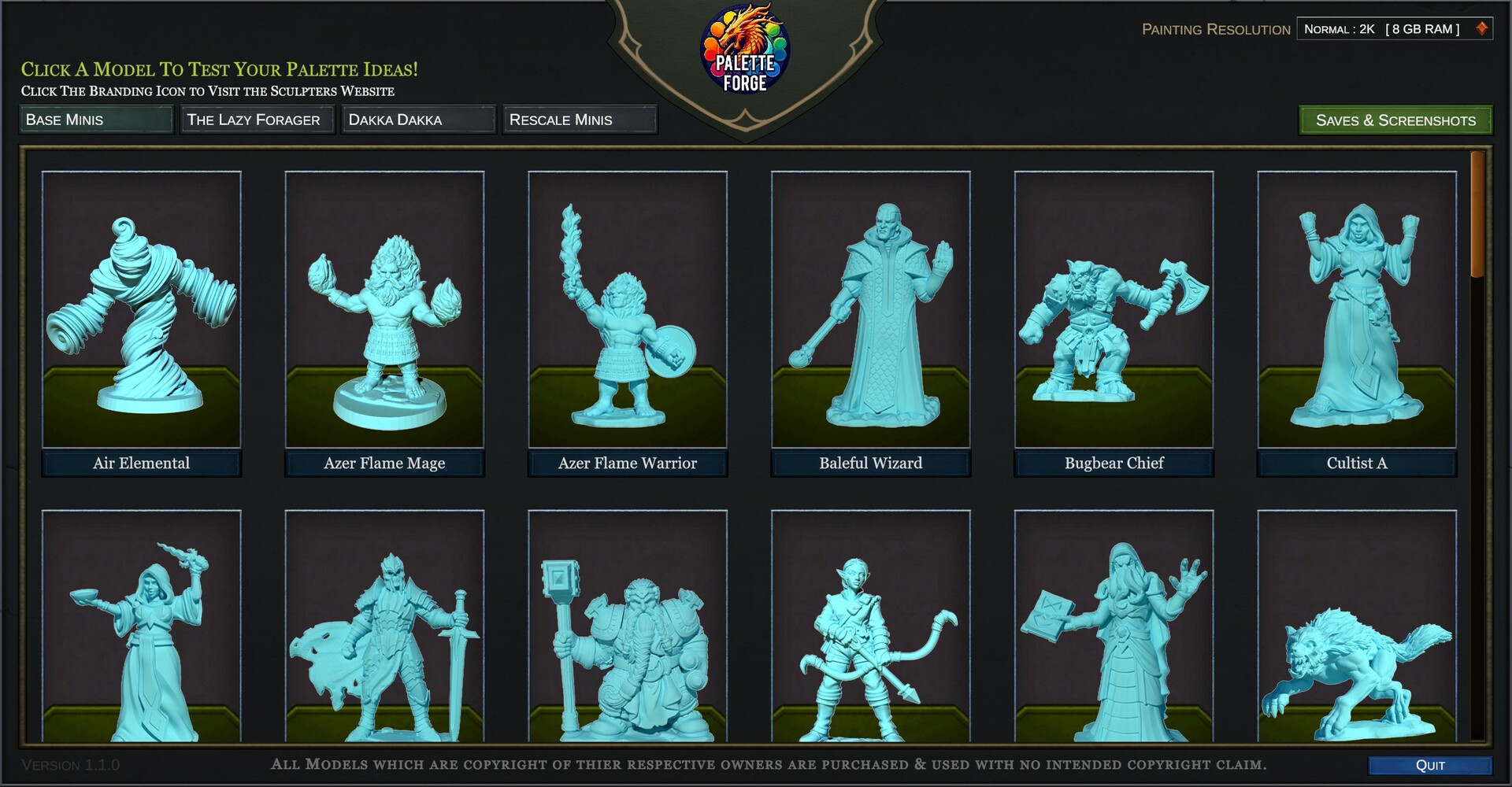 Palette Forge