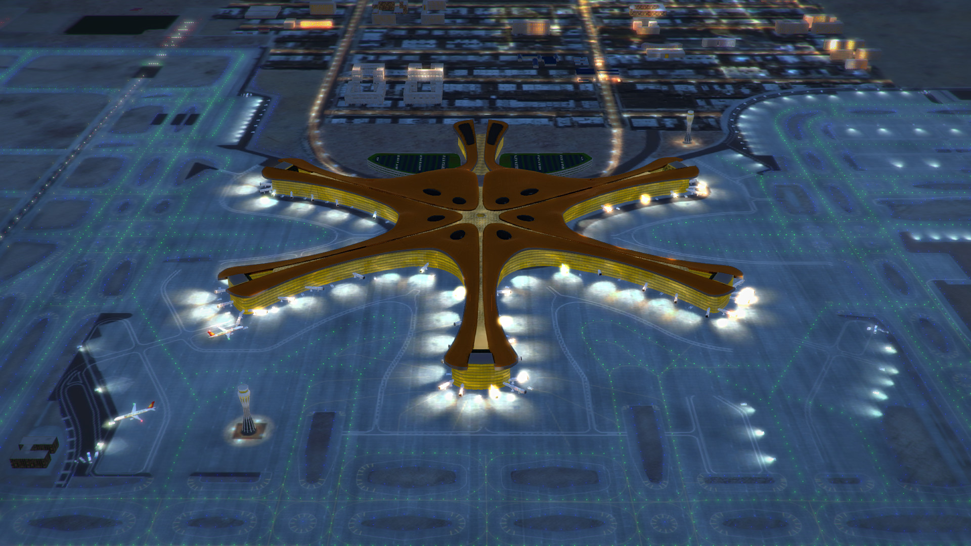Tower!3D - ZBAD airport