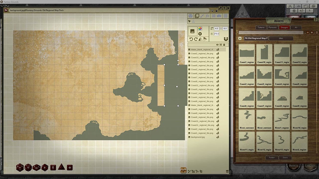 Fantasy Grounds - FG Old World Regional Map Pack