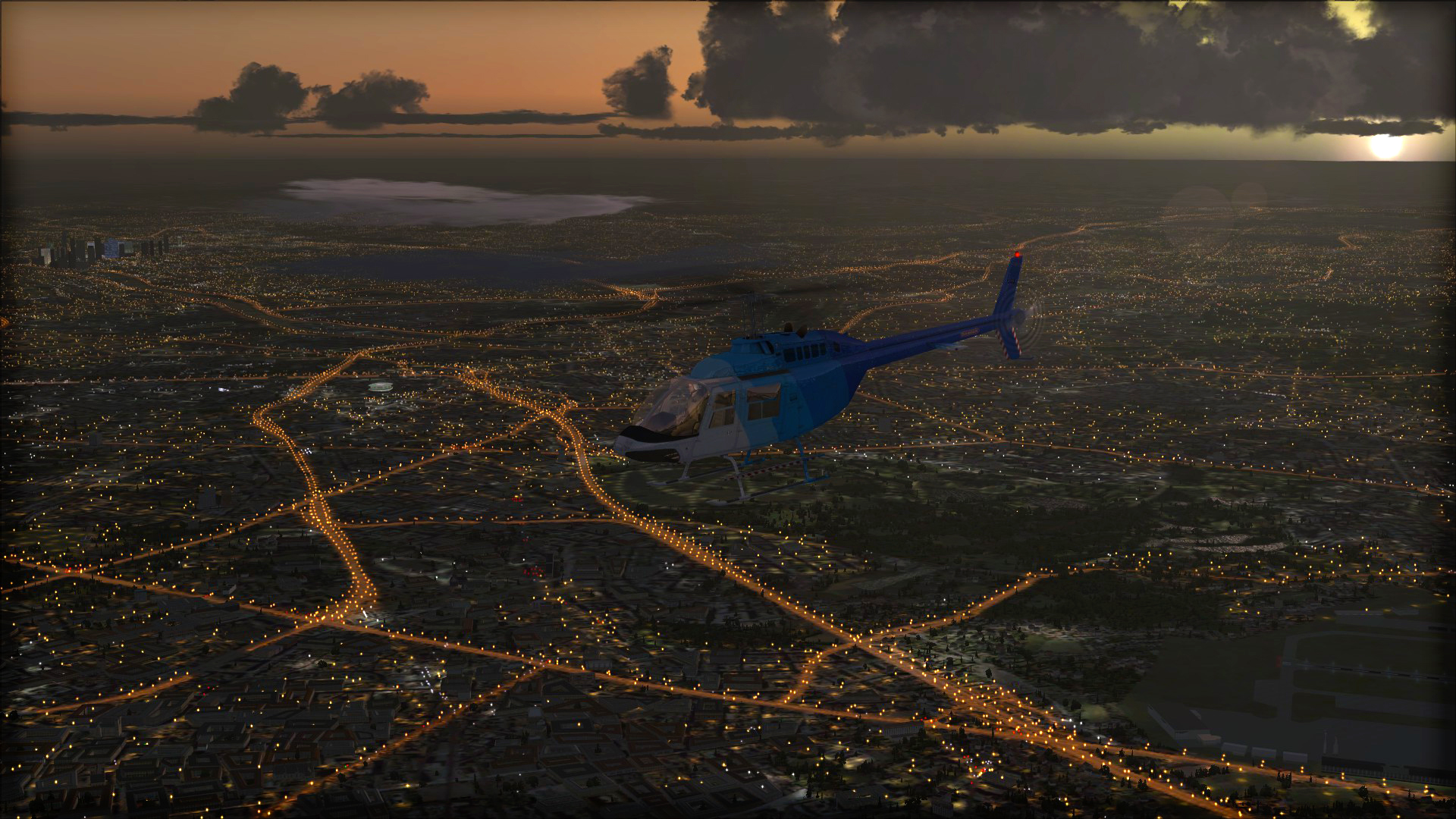 FSX Steam Edition: Night Environment: France Add-On
