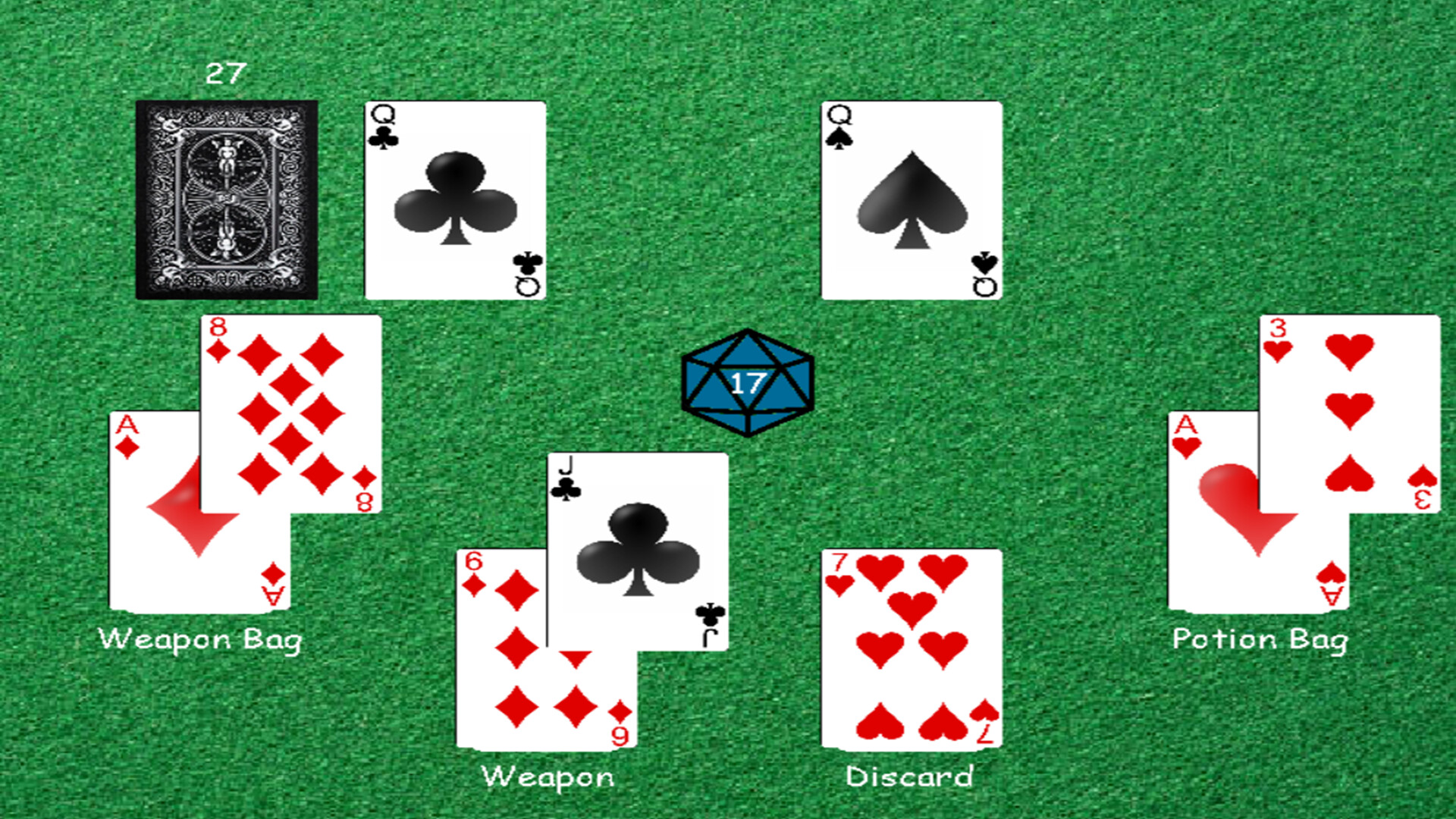 Scoundrel Solitaire