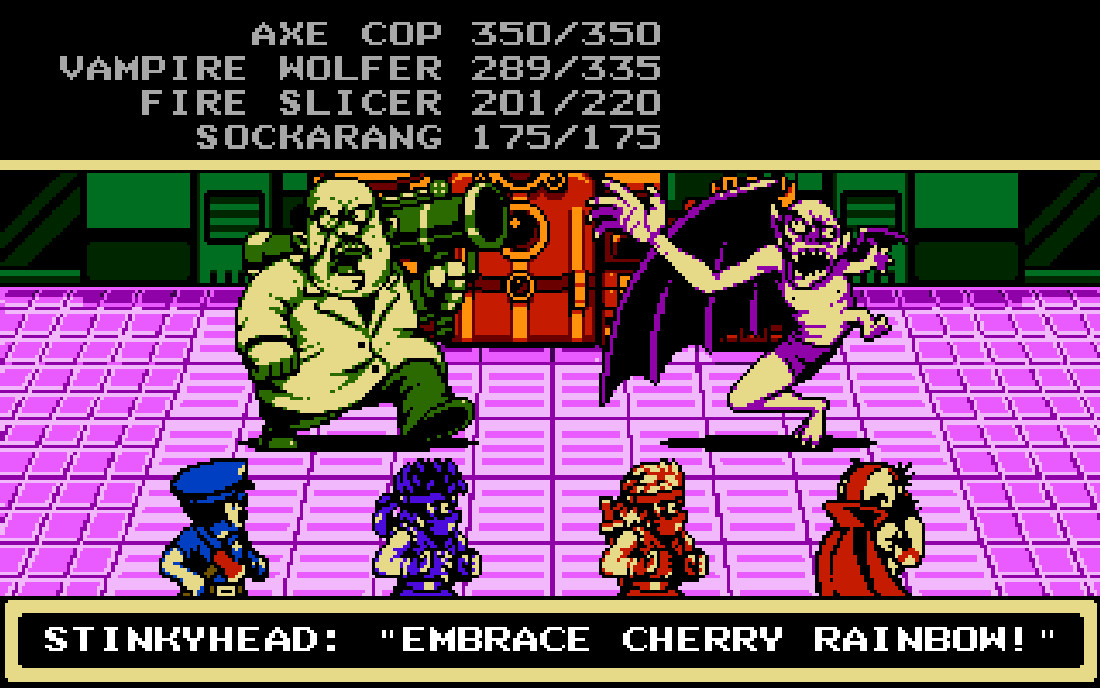 Axe Cop Demo