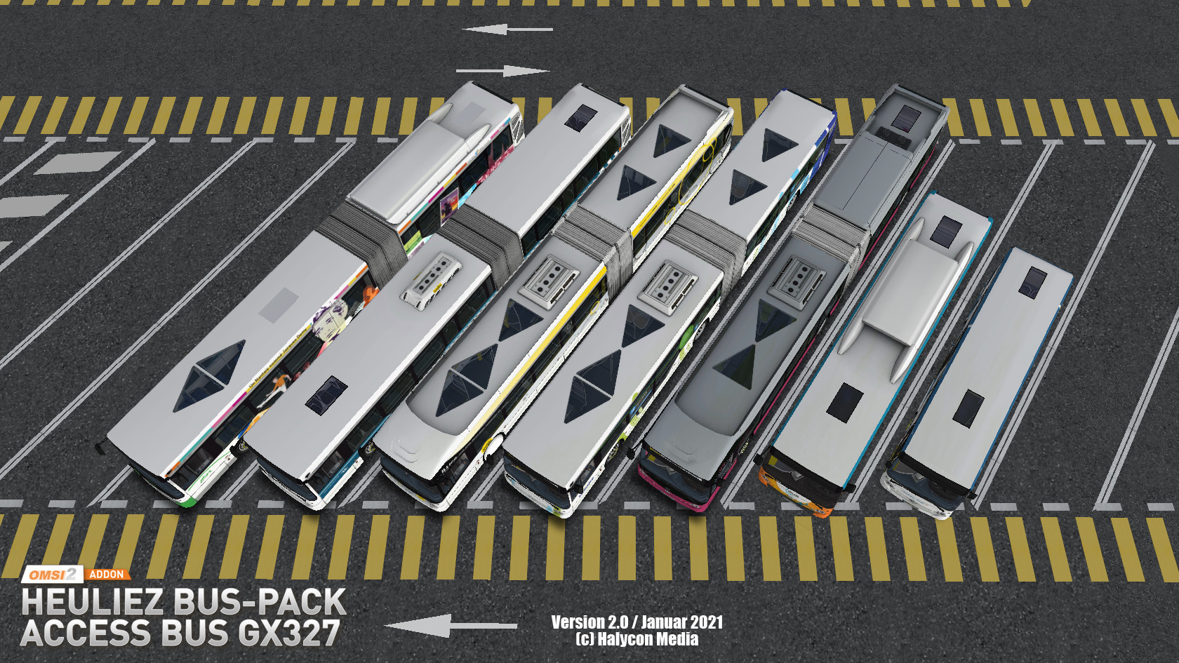 OMSI 2 Add-on Heuliez Bus-Pack Access Bus GX327