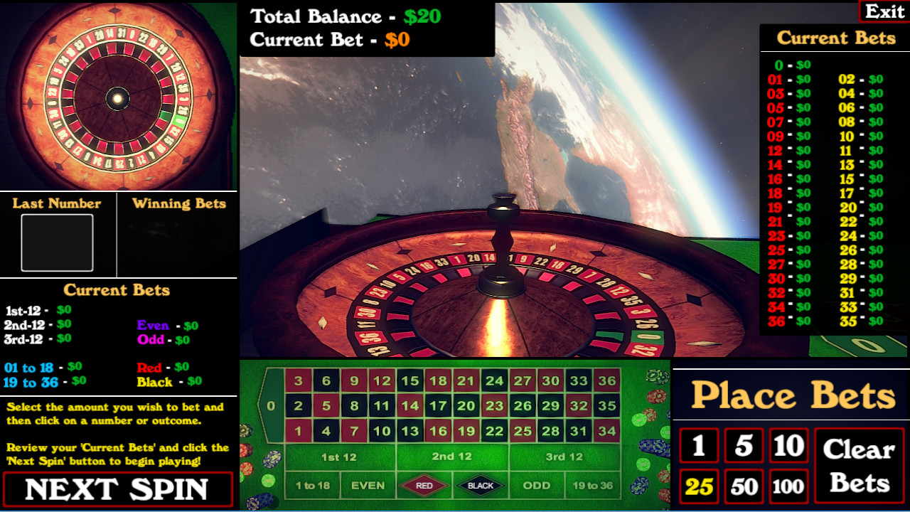 Roulette Simulator