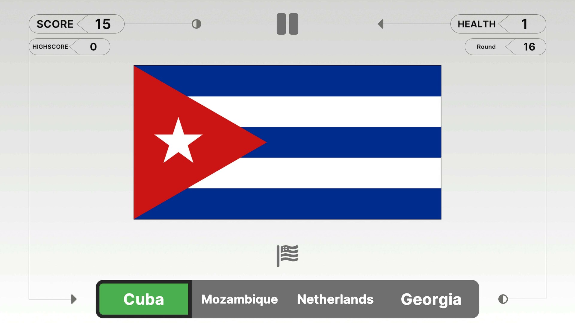 Guess the Flag! Demo