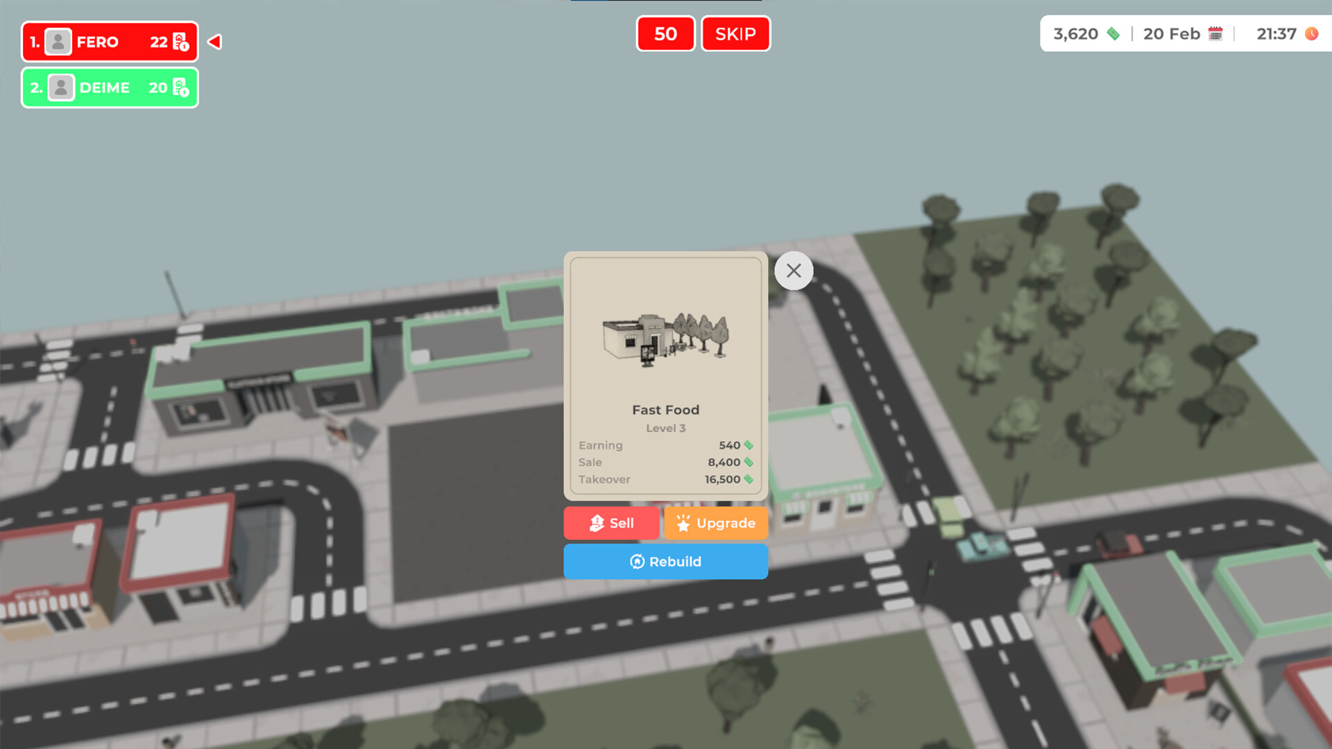 Business Empire - Online Board Game Demo