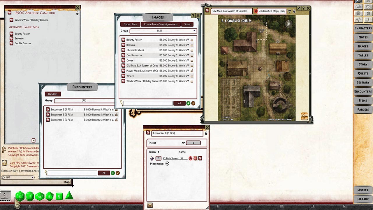 Fantasy Grounds - Pathfinder RPG - Pathfinder Bounty #5: Witch's Winter Holiday