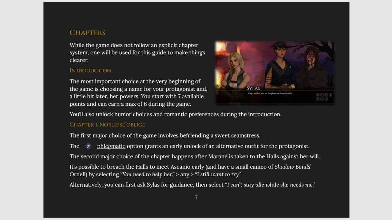 Sigh of the Abyss - Guidebook