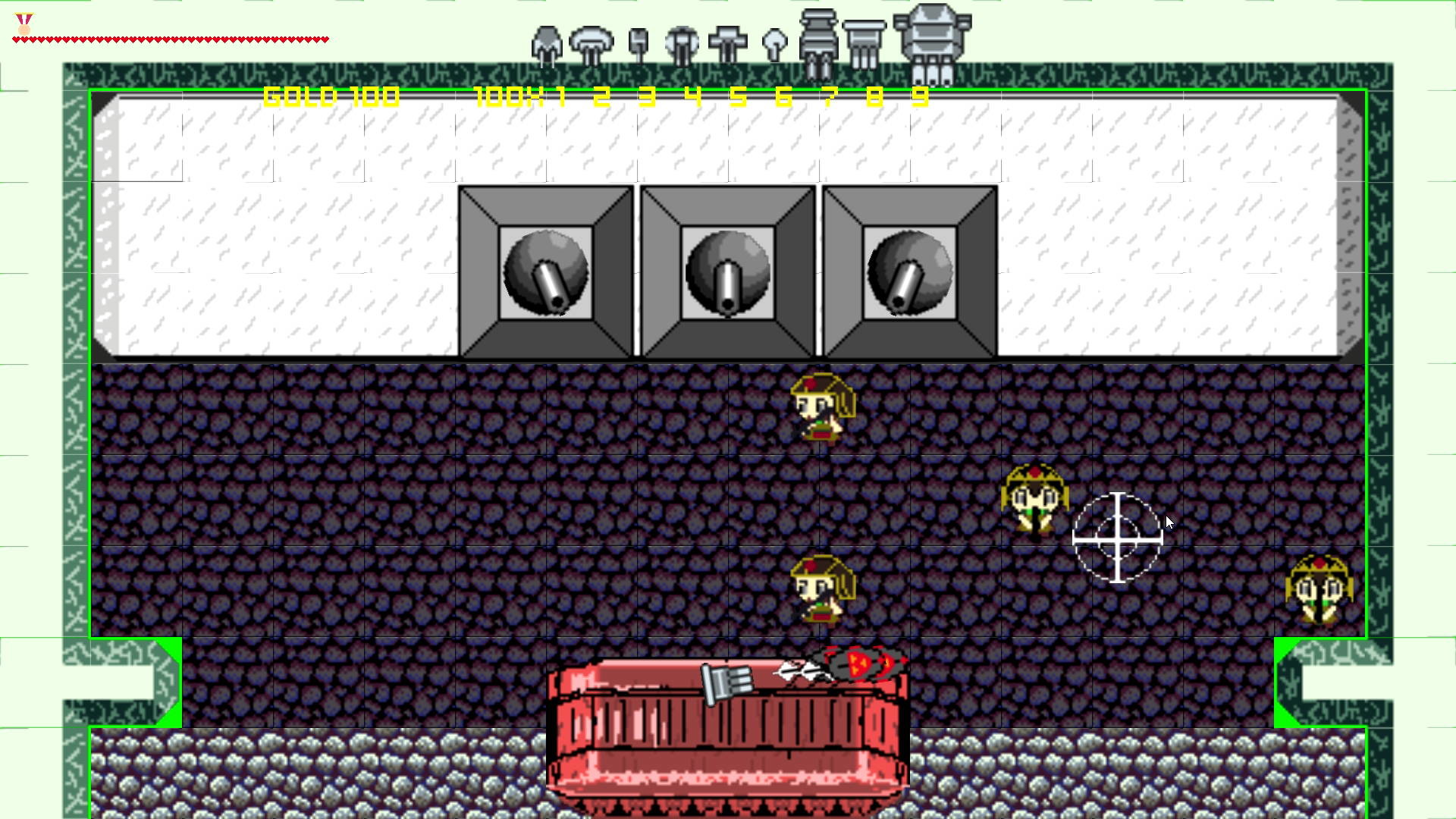 Starry Moon Island Cannon War MP10