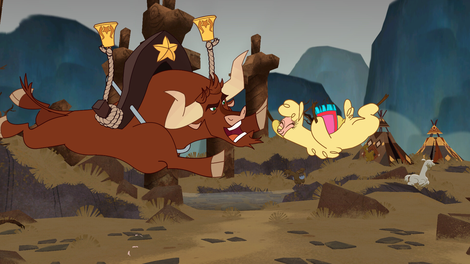Them's Fightin' Herds - Character/Stage: Texas