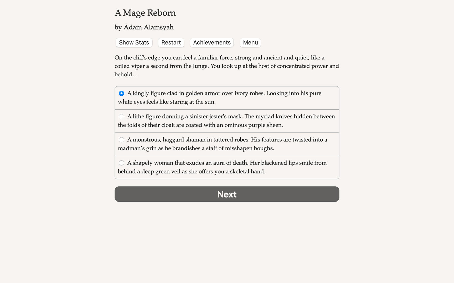 A Mage Reborn Demo