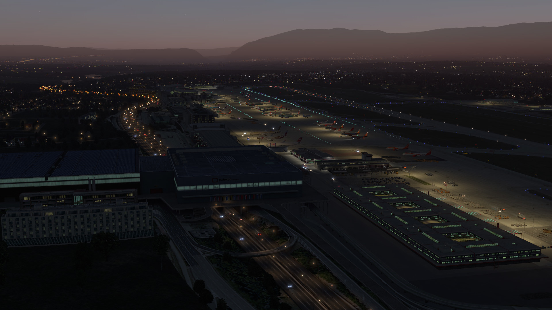 X-Plane 11 - Add-on: Aerosoft - Airport Genf
