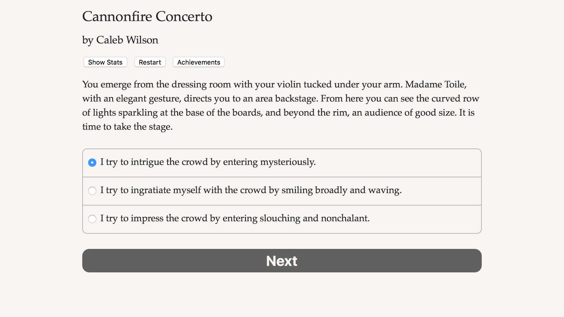 Cannonfire Concerto Demo