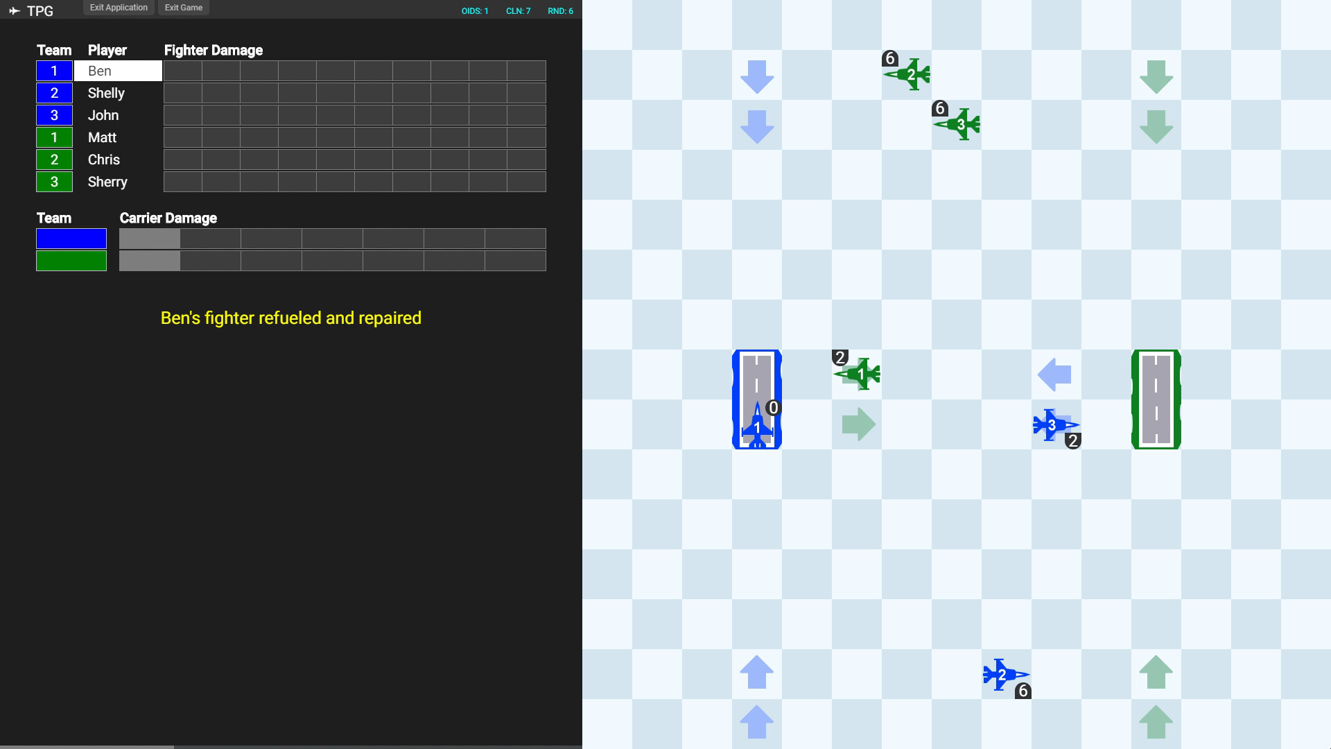 The Plane Game