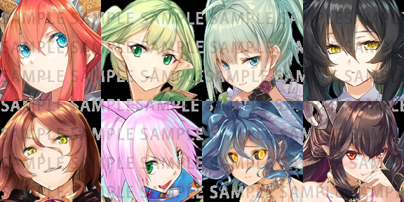 RPG Maker MV - Fantasy Heroine Character Pack 7