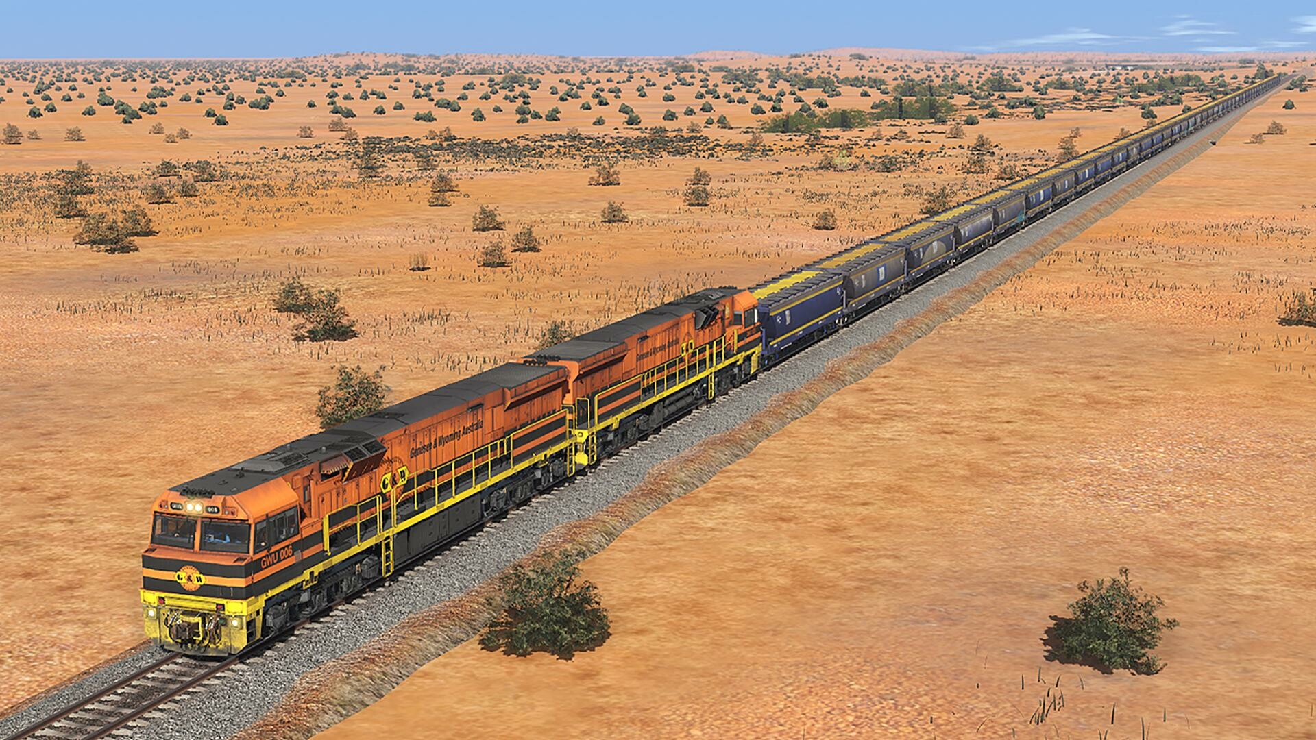 Trainz 2019 DLC - C44aci Locomotive - GWA/ORA Pack