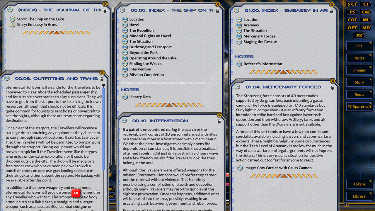 Fantasy Grounds - Journal of the Travellers' Aid Society Volume 1