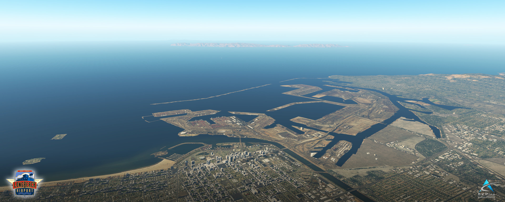 X-Plane 11 - Add-on: Skyline Simulations - KLGB - Long Beach Airport XP