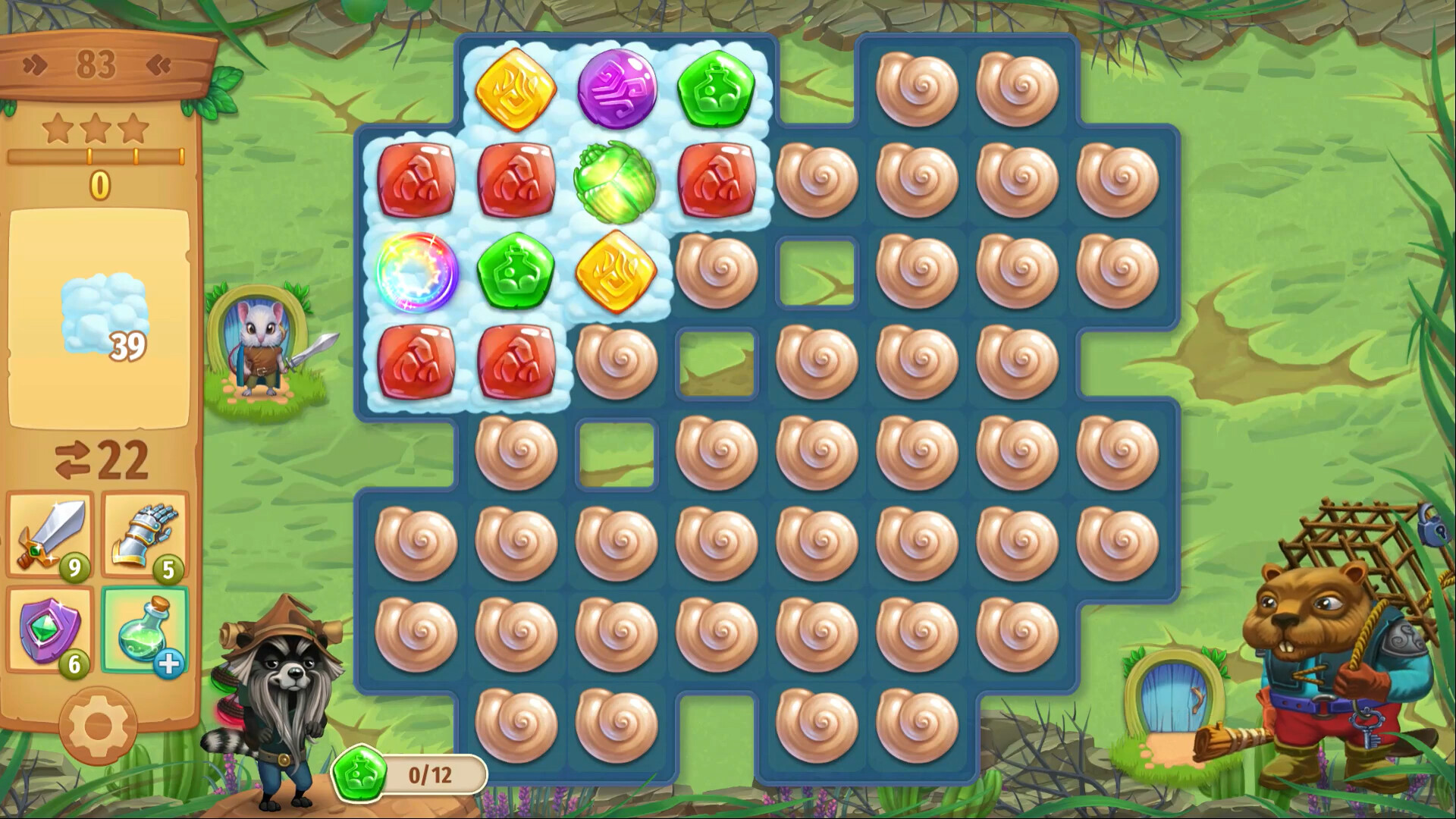 Strongblade - Puzzle Quest and Match-3 Adventure