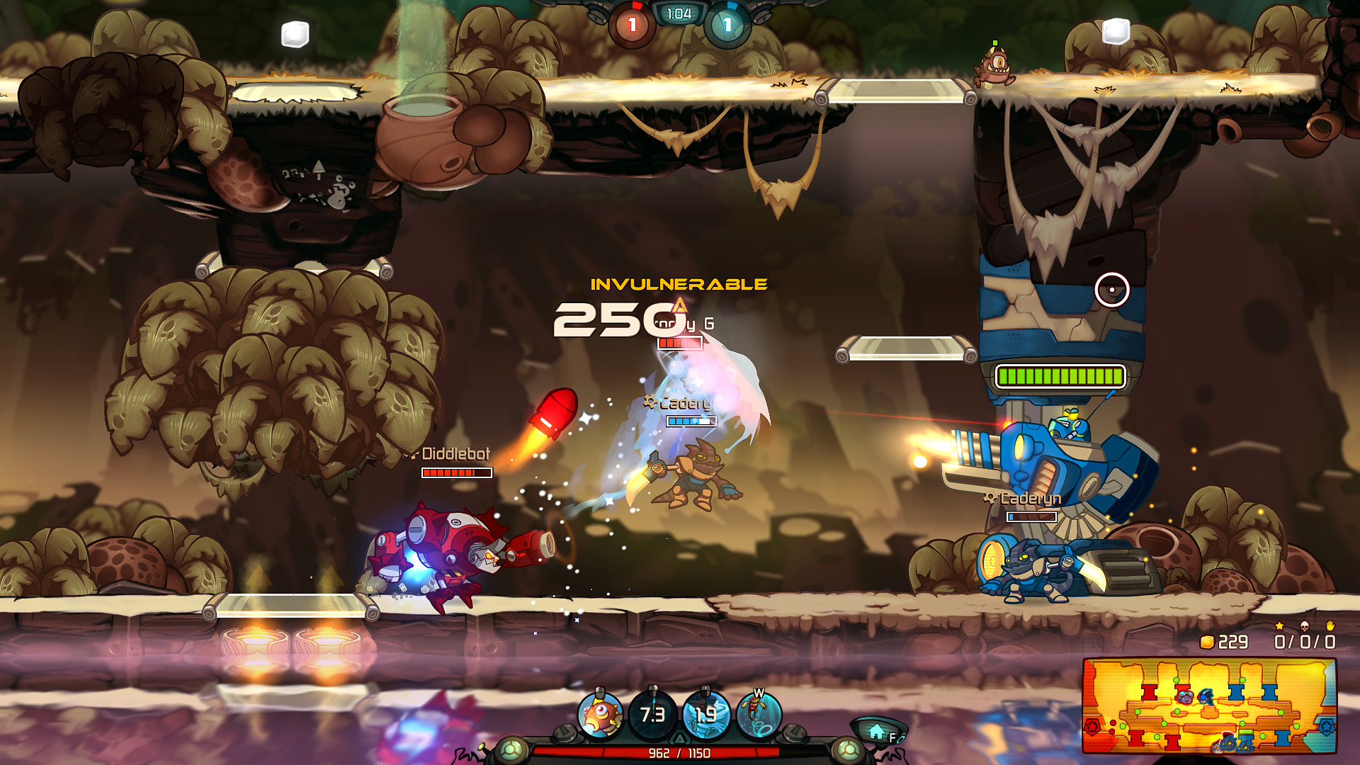Froggy G - Awesomenauts Character