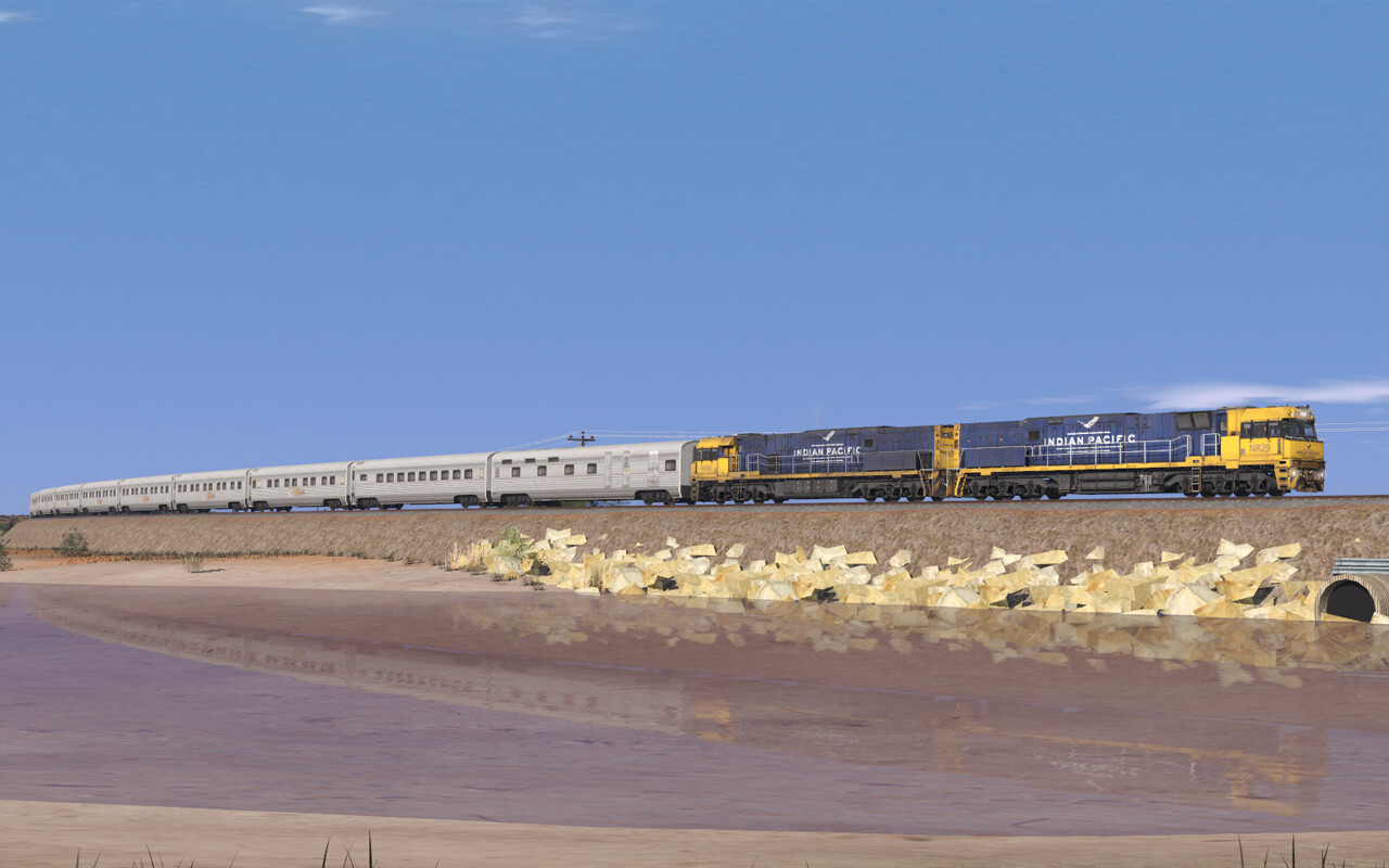 Trainz Plus DLC - NR Class Locomotive - JBR Indian Pacific Pack