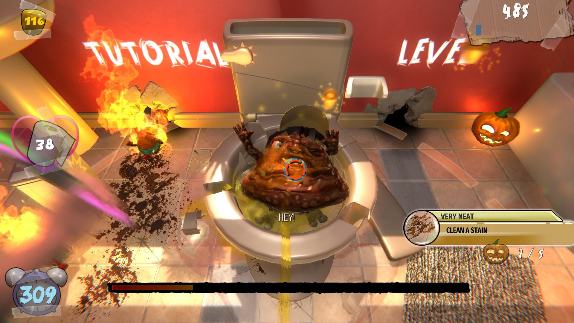 ATTACK OF THE EVIL POOP