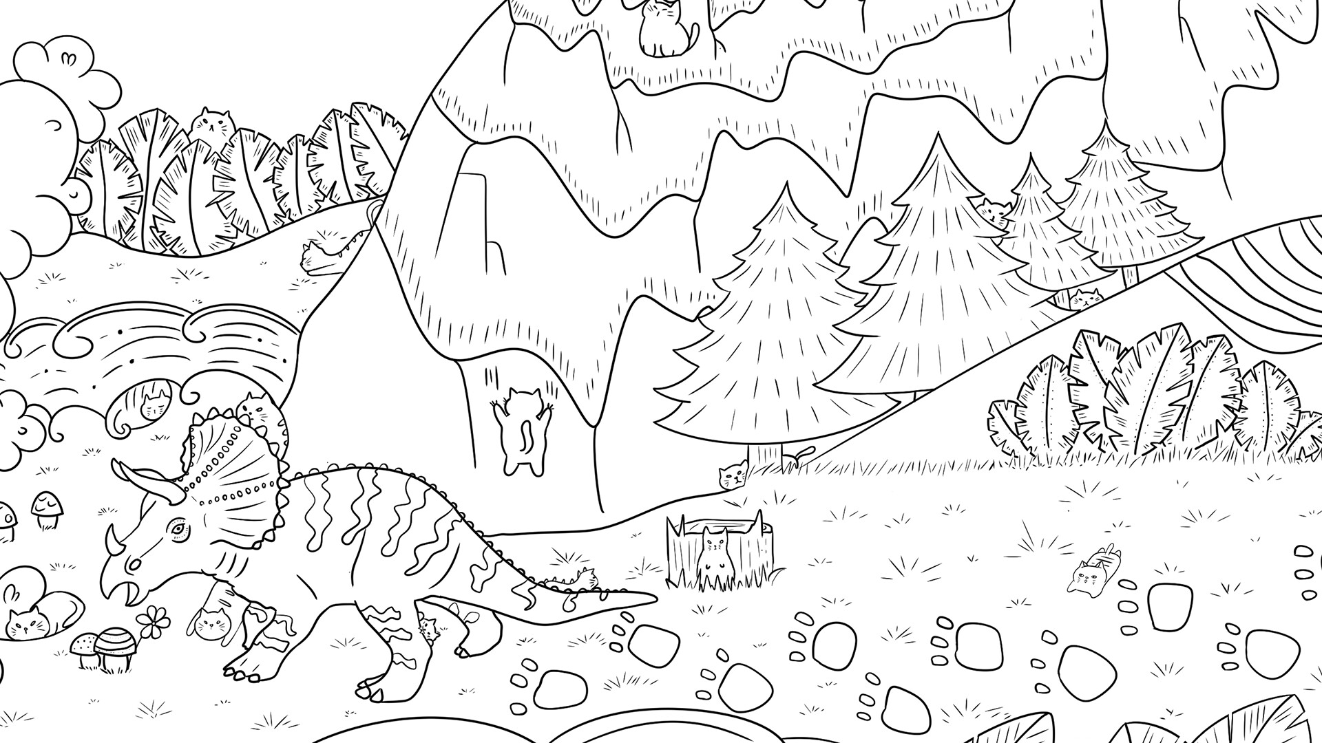 100 Dino Cats