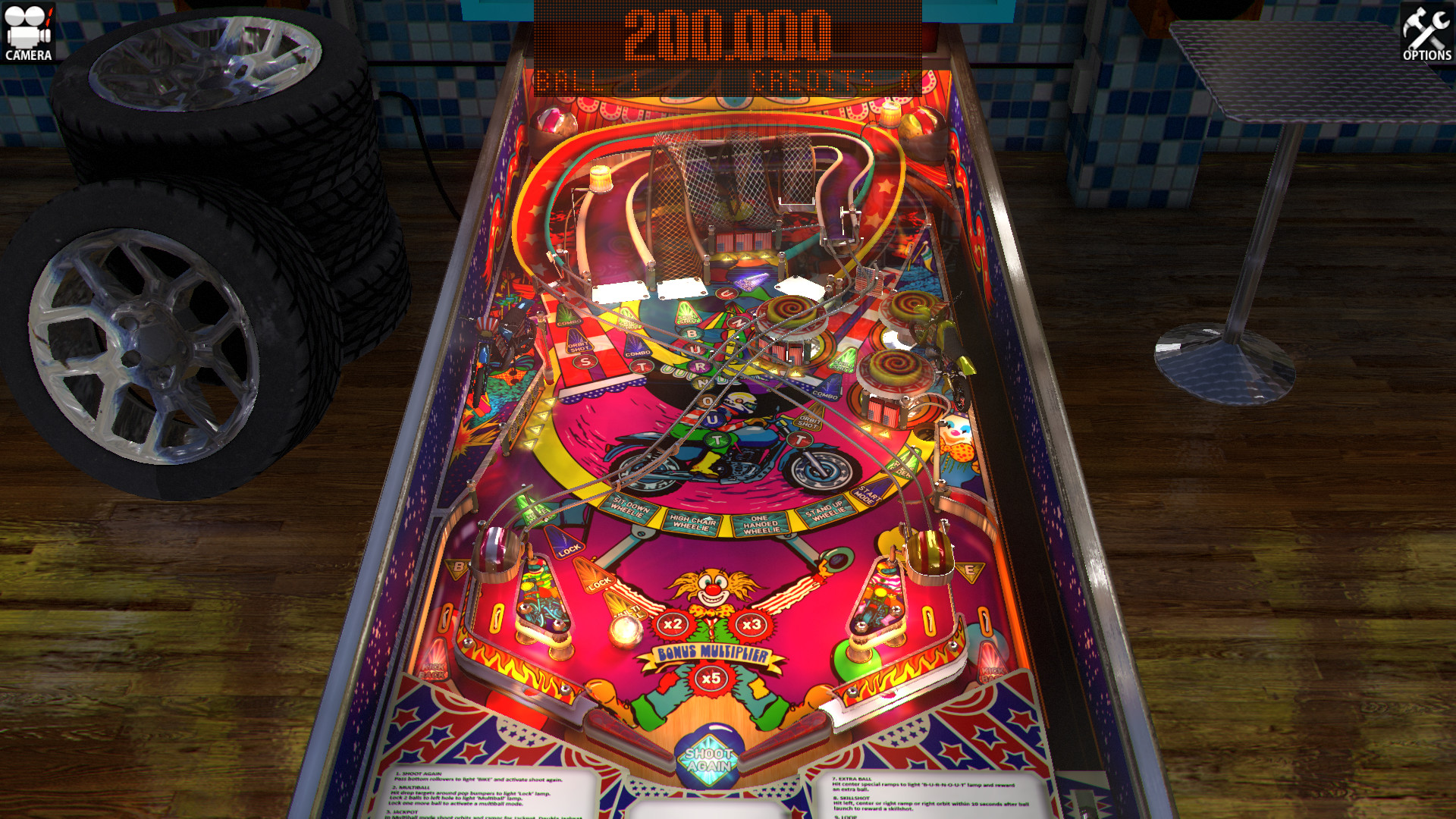 Zaccaria Pinball - Devil Riders 2019 Table