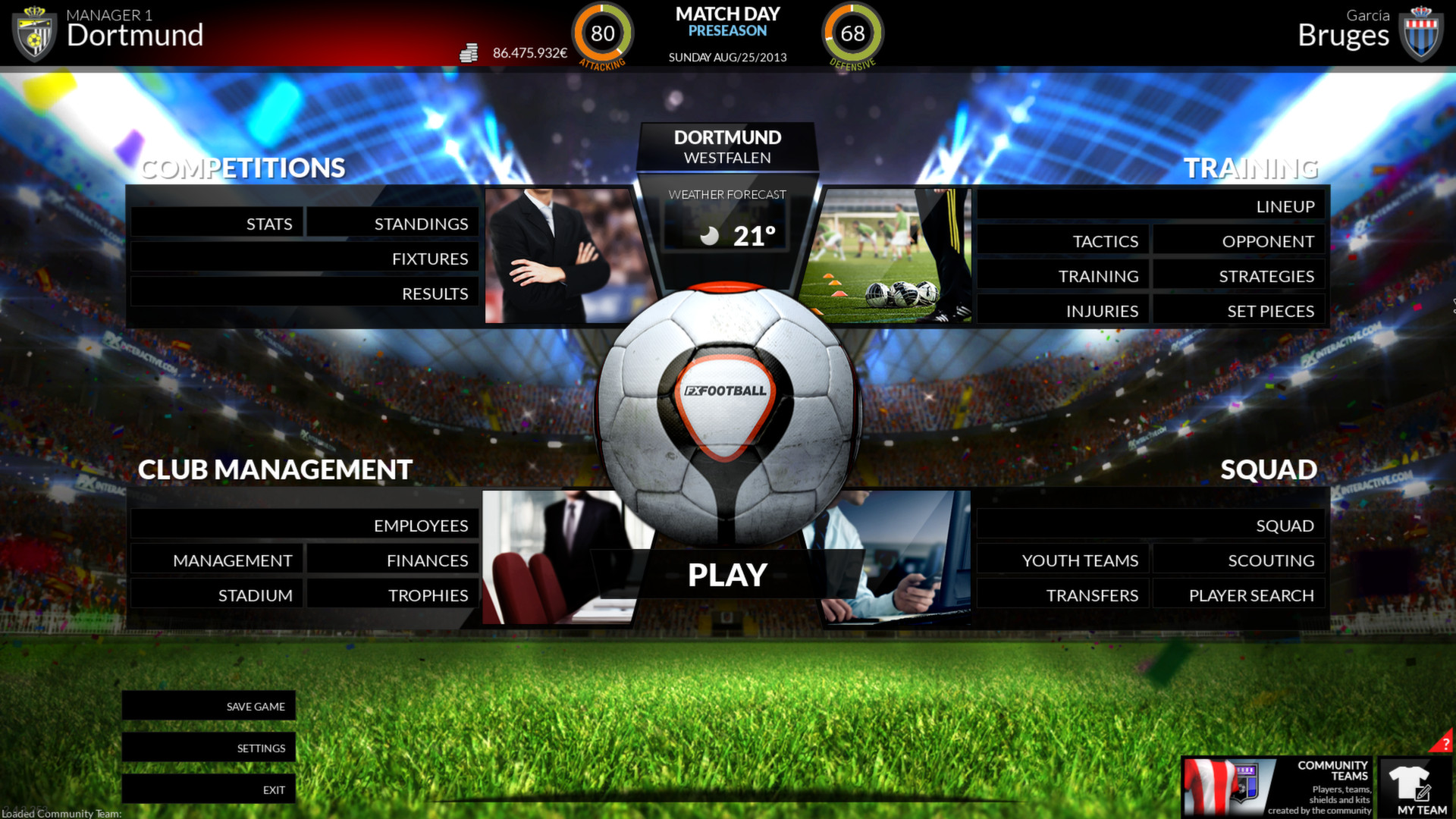 FX Football - The Manager for Every Football Fan