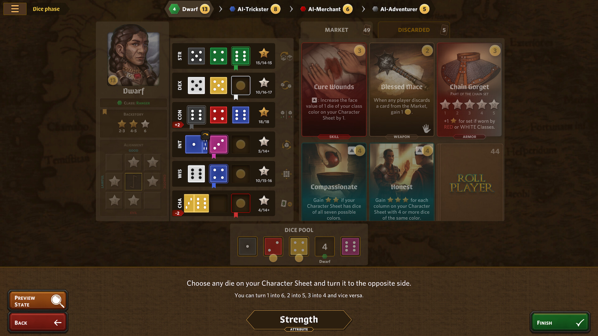 Roll Player - The Board Game