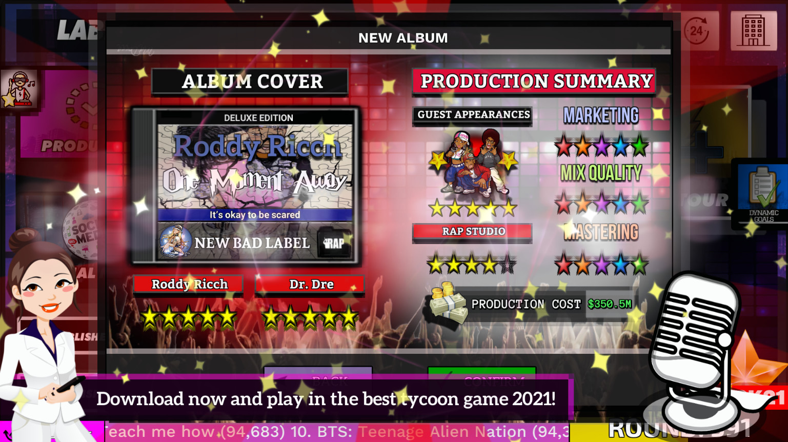 Music Label Manager Demo