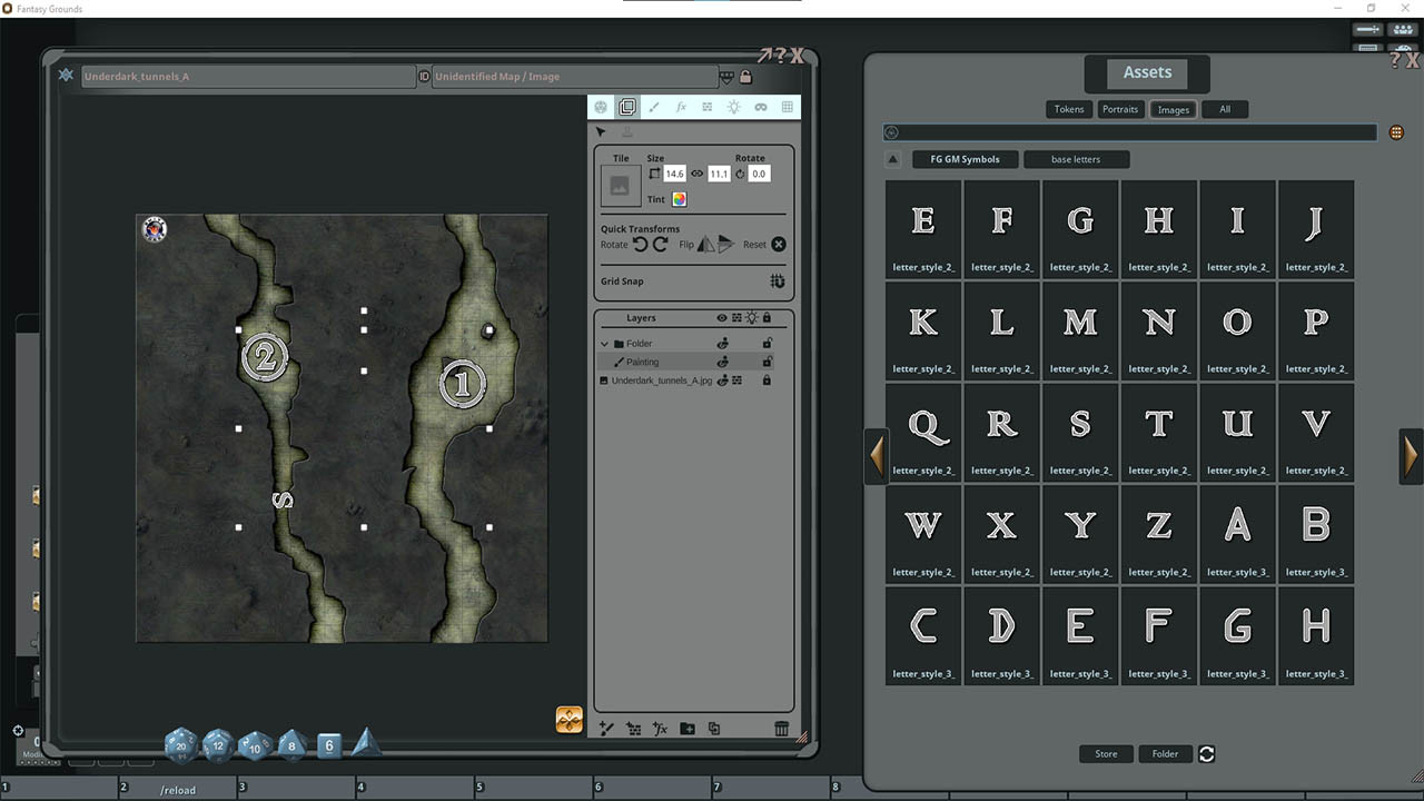 Fantasy Grounds - Fantasy Grounds GM Symbols