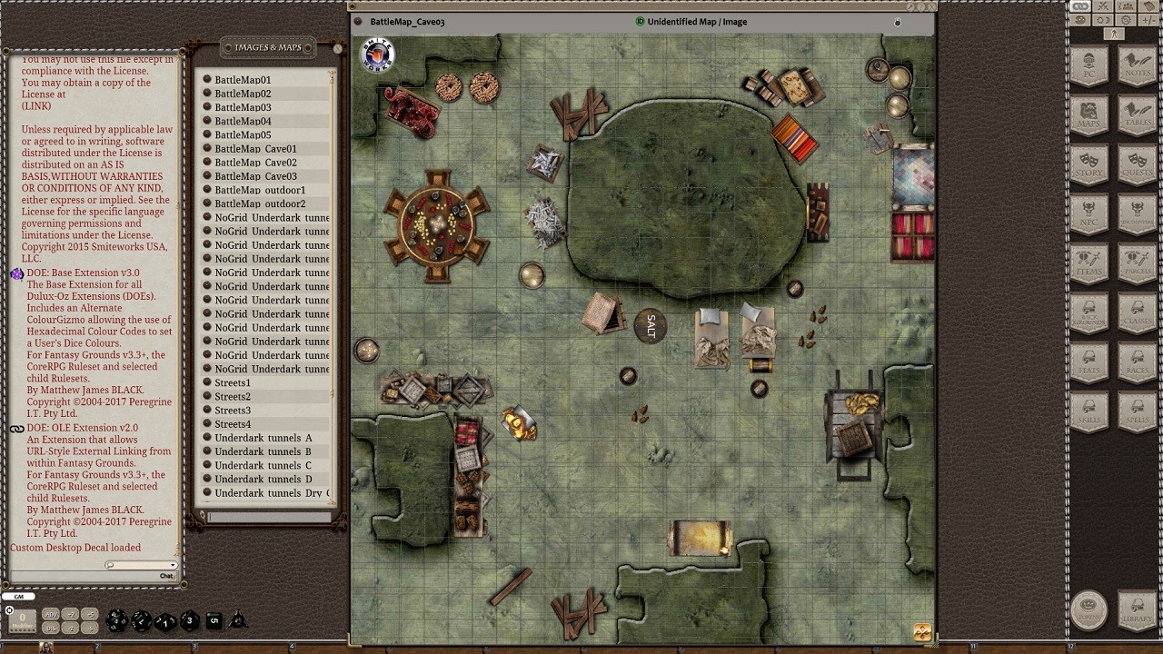 Fantasy Grounds - Meanders Token Pack 5 (Token Pack)