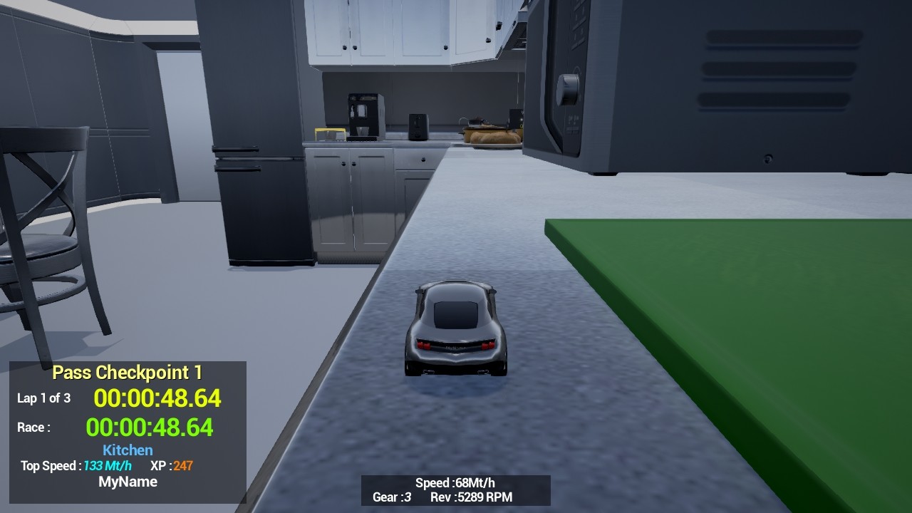 Home Solo Car Racer