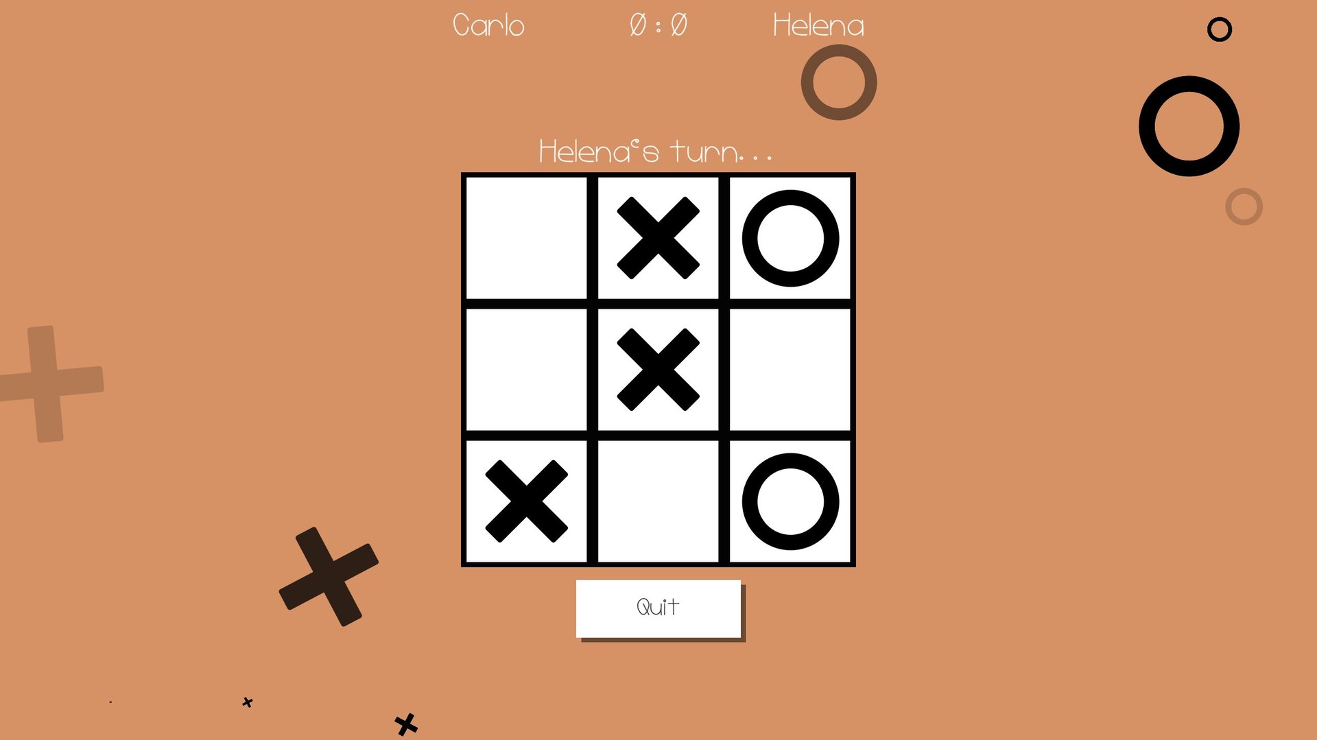 All For Nought - Tic Tac Toe