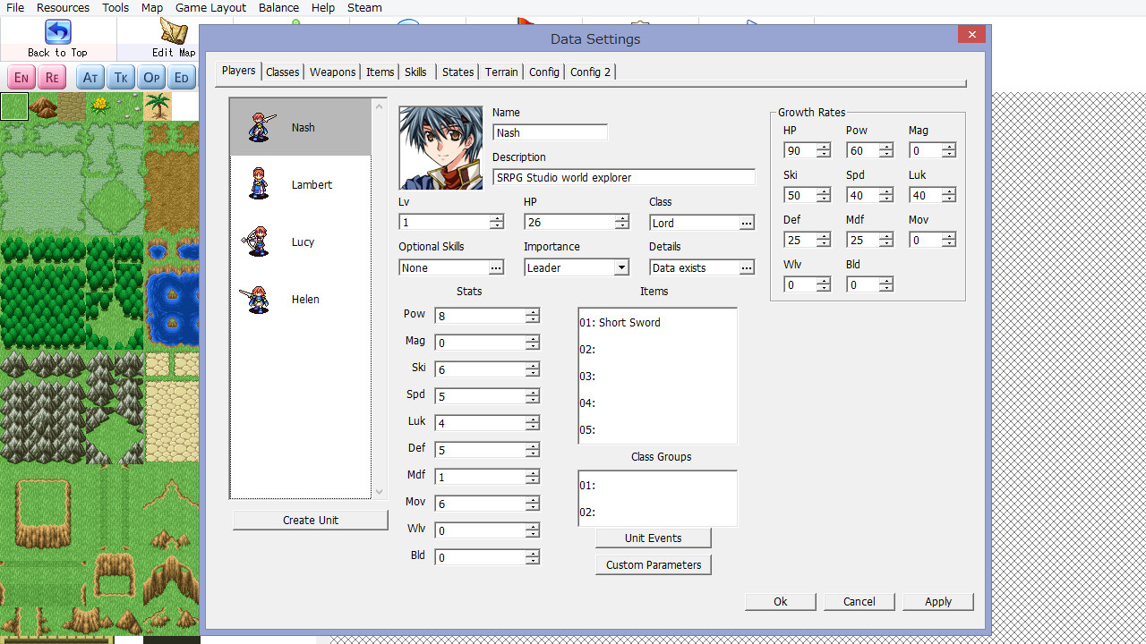 SRPG Studio Demo