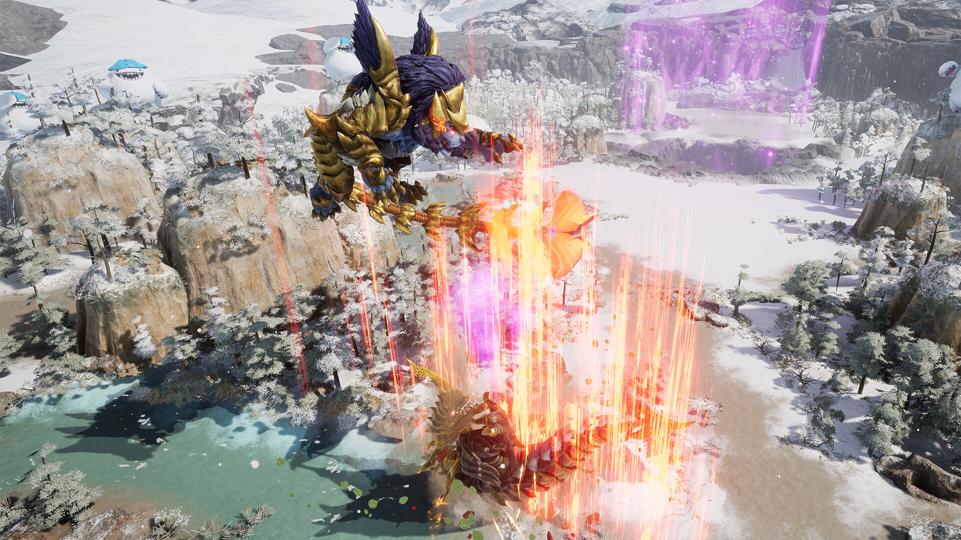 GigaBash - Mighty DLC: R.O.J.A.K & Balzarr