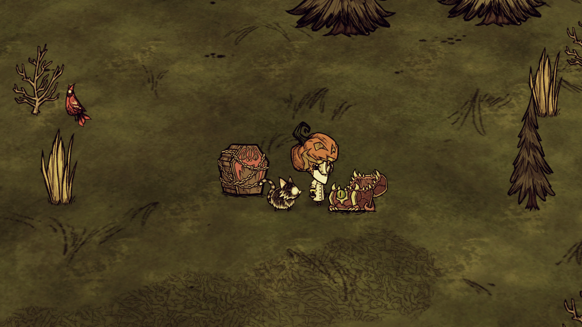 Don't Starve Together: Hallowed Nights Belongings Chest