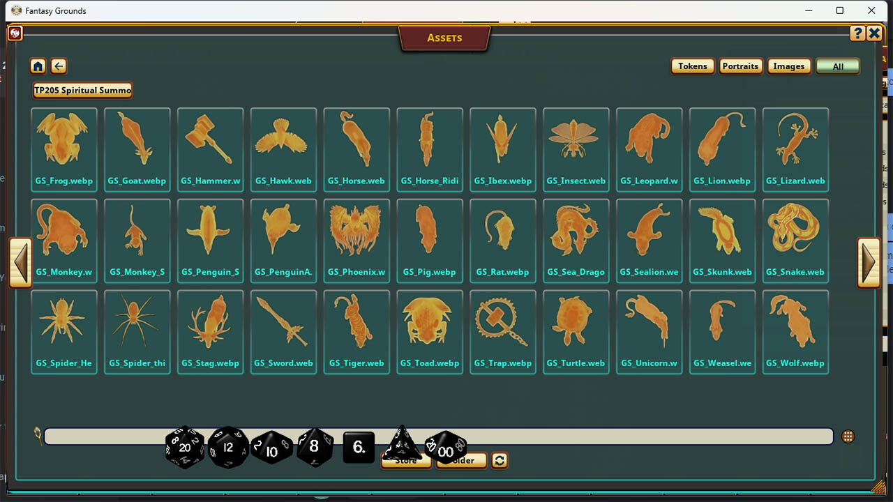 Fantasy Grounds - Devin Night Pack 205: Spirits and Summons