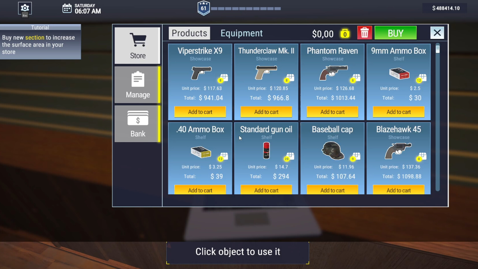 Gun Center Simulator Demo