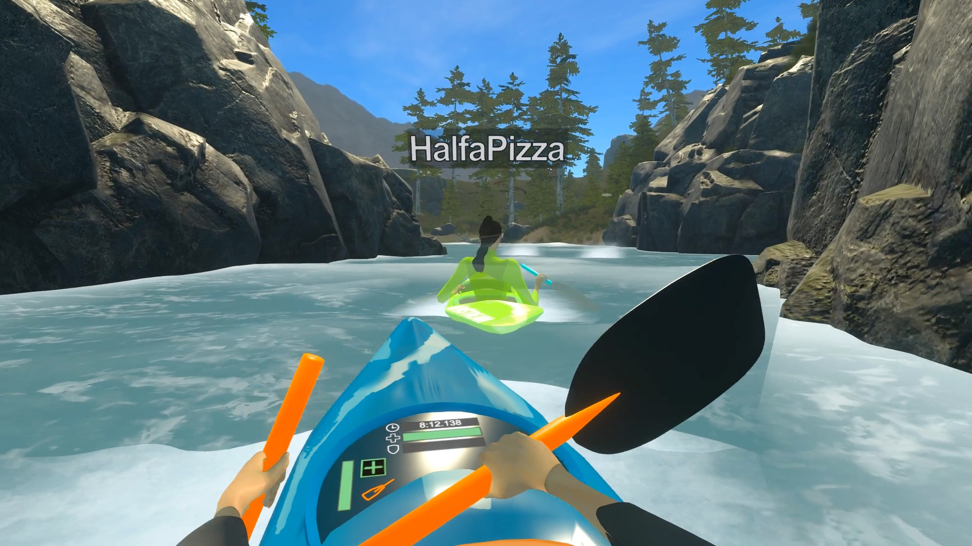 DownStream: VR Whitewater Kayaking