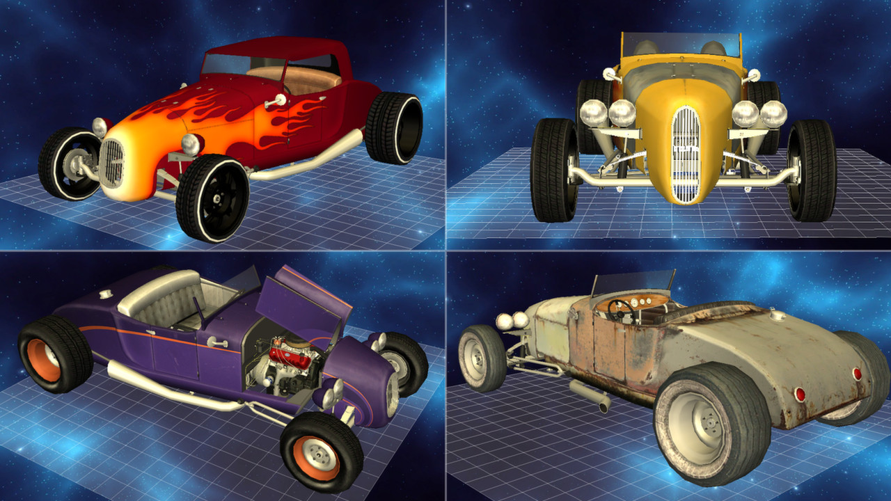 World of Guns: 4 Cars Pack