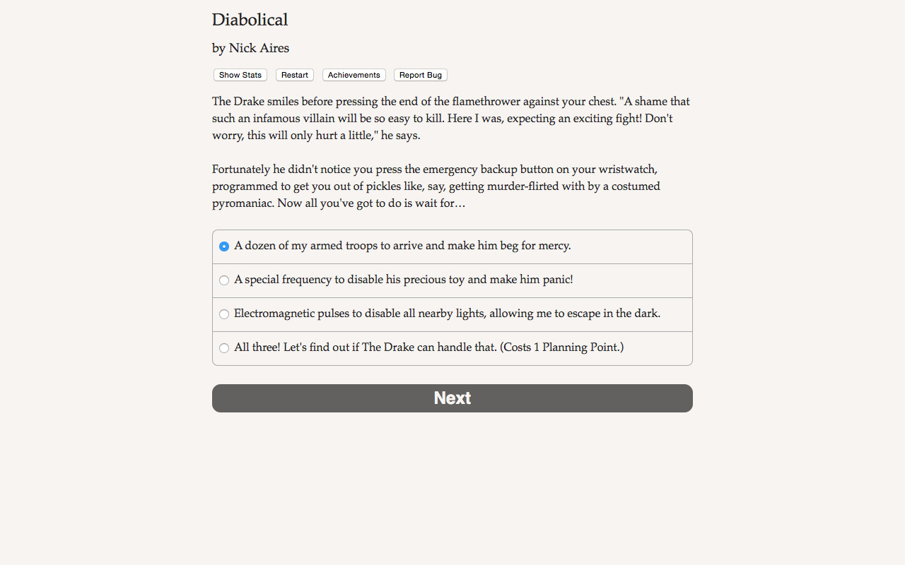 Diabolical Demo