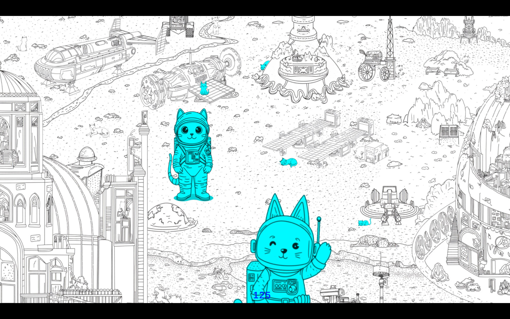 Hidden Cats of Mars