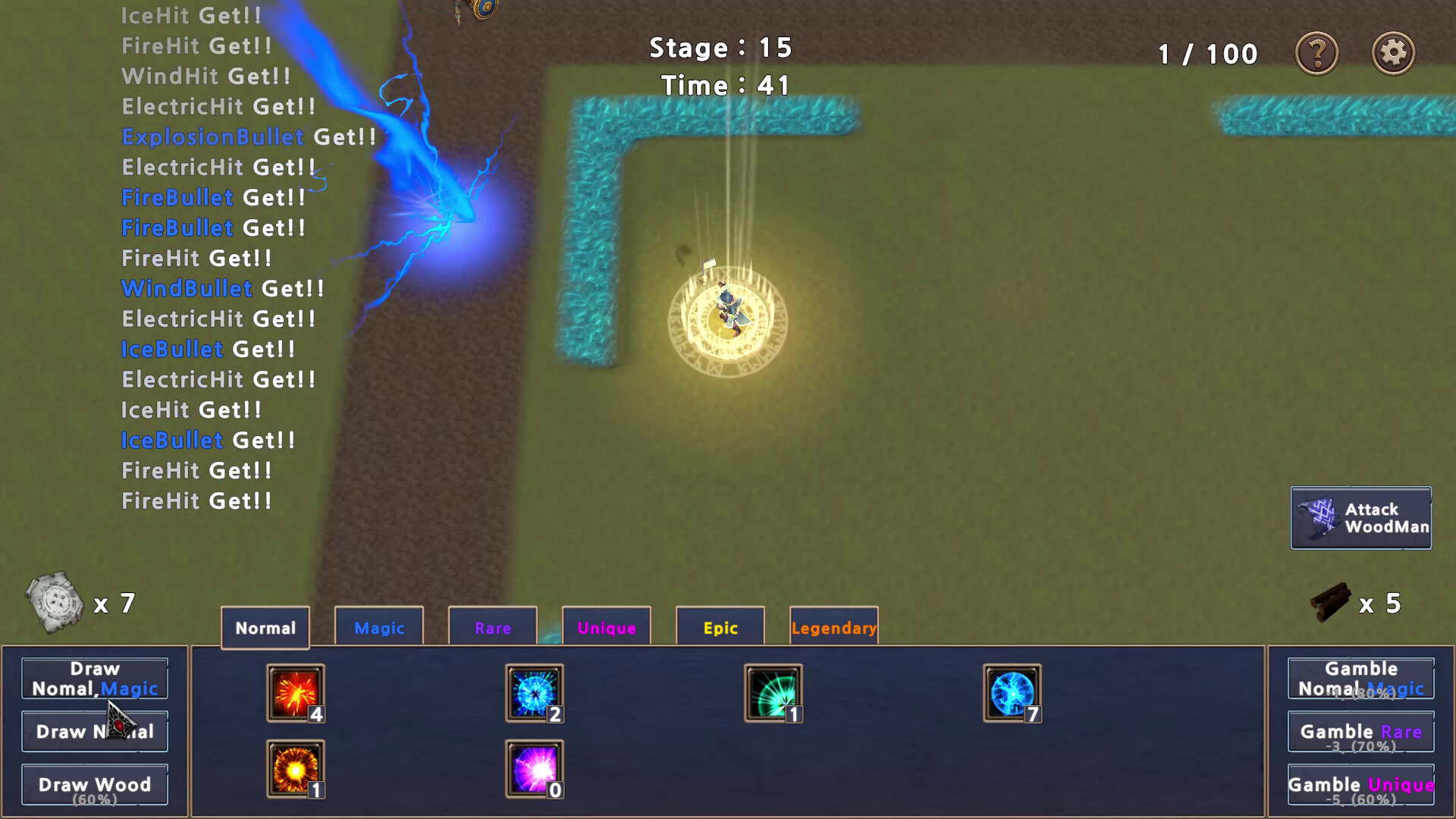 Skill Random Defense